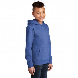 District DT6100Y Youth V.I.T. Fleece Hoodie - Royal Frost