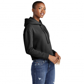 District DT6101 Womens V.I.T. Fleece Hoodie - Black