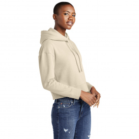 District DT6101 Womens V.I.T. Fleece Hoodie - Gardenia