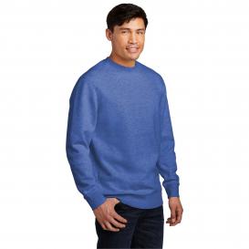 District DT6104 V.I.T. Fleece Crew Neck Sweatshirt - Royal Frost