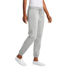 District DT6110 Women’s V.I.T. Fleece Sweatpants - Light Heather Grey ...