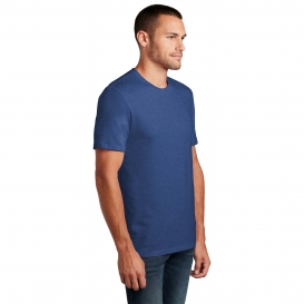 District DT7500 Flex Tee - Heathered Deep Royal