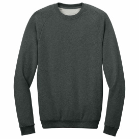 District DT7804 - Cloud Fleece Crew - Heathered Charcoal