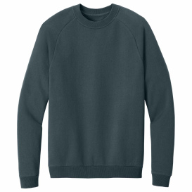 District DT7804 - Cloud Fleece Crew - Deep Steel Blue