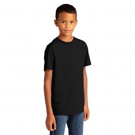 District DT8000Y Youth Re-Tee - Black
