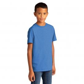District DT8000Y Youth Re-Tee - Blue Heather