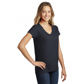 District DT8001 Women's Re-Tee V-Neck - True Navy