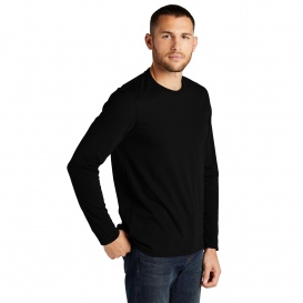 District DT8003 Re-Tee Long Sleeve - Black | Full Source