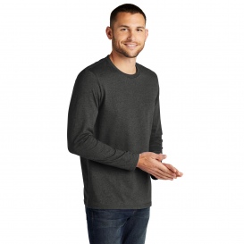 District DT8003 Re-Tee Long Sleeve - Charcoal Heather