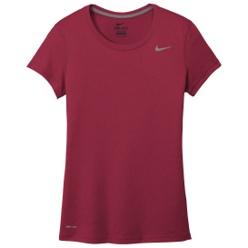 Nike DV7312 Ladies Team rLegend Tee - Team Maroon