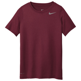 Nike DV7317 Youth Team rLegend Tee - Deep Maroon