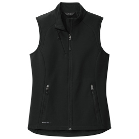 Eddie Bauer EB547 Ladies Stretch Soft Shell Vest - Deep Black