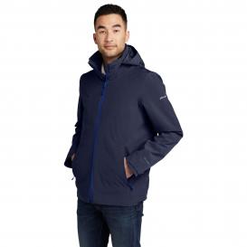 Eddie Bauer EB656 WeatherEdge 3-in-1 Jacket - River Blue/Cobalt Blue