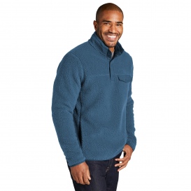 Port Authority F140 Camp Fleece Snap Pullover - Regatta Blue