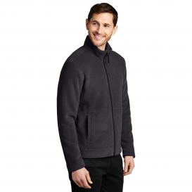 Port Authority F211 Ultra Warm Brushed Fleece Jacket - Graphite/Deep Black