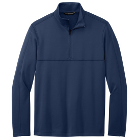 Port Authority F804 Smooth Fleece 1/4-Zip - River Blue Navy