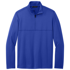 Port Authority F804 Smooth Fleece 1/4-Zip -True Royal