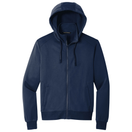Port Authority F814 Smooth Fleece Hooded Jacket - River Blue Navy