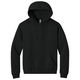 Jerzees H12M Rugged Unisex Hooded Sweatshirt - Black Ink