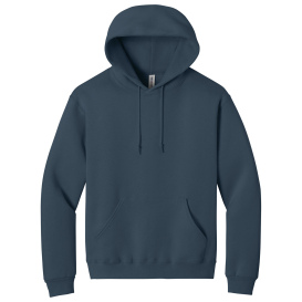 Jerzees H12M Rugged Unisex Hooded Sweatshirt - Washed Navy