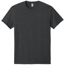 Jerzees IC46M Ultimate Unisex Ring Spun T-Shirt - Black Ink Heather