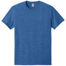 Jerzees IC46M Ultimate Unisex Ring Spun T-Shirt - Retro Heather Royal