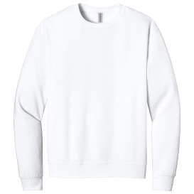 Jerzees IC48M Ultimate Unisex CVC Ring Spun Crewneck Sweatshirt - White
