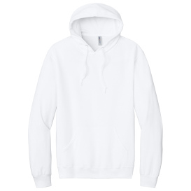 Jerzees IC49M Ultimate Unisex CVC Ring Spun Hooded Sweatshirt - White