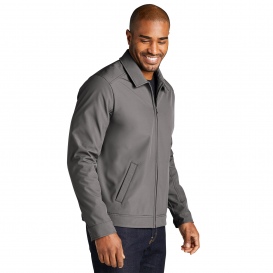 Port Authority J417 Mechanic Soft Shell Jacket - Deep Smoke