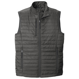 Port Authority J851 Packable Puffy Vest - Sterling Grey/Graphite
