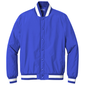 Sport-Tek JST58 Insulated Varsity Jacket - True Royal