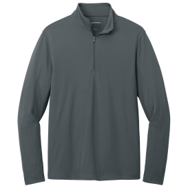 Port Authority K112 Dry Zone UV Micro-Mesh 1/4-Zip - Graphite