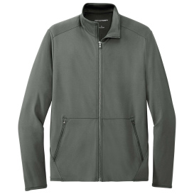 Port Authority K595 Accord Stretch Fleece Full-Zip - Pewter