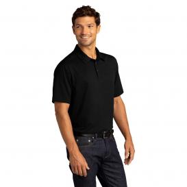Port Authority K682 City Stretch Polo - Black