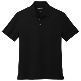 Port Authority K683 City Stretch Flat Knit Polo - Black