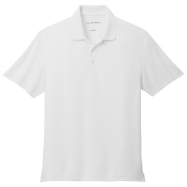 Port Authority K683 City Stretch Flat Knit Polo - White