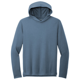 Port Authority K826 Microterry Pullover Hoodie - Dusk Blue