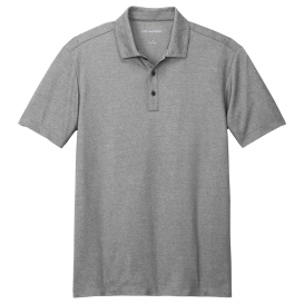 Port Authority K830 Fine Pique Blend Polo - Charcoal Heather 