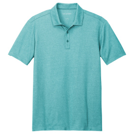 Port Authority K830 Fine Pique Blend Polo - Dark Teal Heather