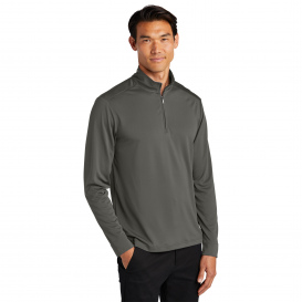 Port Authority K865 C-FREE Snag-Proof 1/4-Zip - Grey-Steel | Full Source