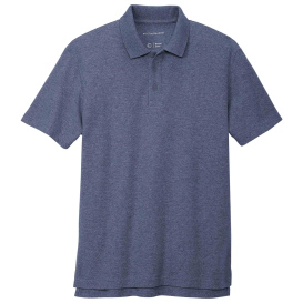 Port Authority K867 C-FREE Cotton Blend Pique Polo - Navy Heather