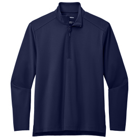 Port Authority K880 C-FREE Double Knit 1/4-Zip - True Navy