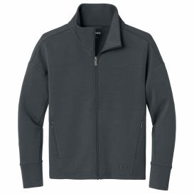 OGIO LOG860 Ladies Transcend Full-Zip - Tarmac Grey
