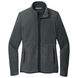 Port Authority L110 Ladies Connection Fleece Jacket - Charcoal