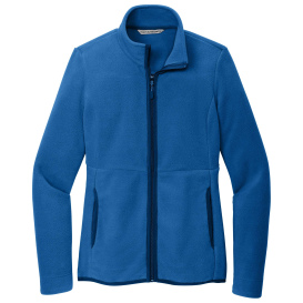 Port Authority L110 Ladies Connection Fleece Jacket - True Blue