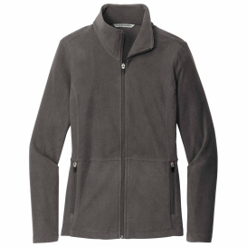 Port Authority L151 Ladies Accord Microfleece Jacket - Pewter