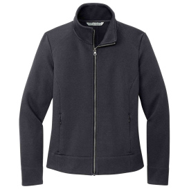 Port Authority L422 Ladies Network Fleece Jacket - Charcoal