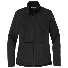 Port Authority L617 Ladies Flexshell Jacket - Deep Black