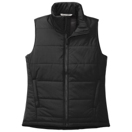 Port Authority L853 Ladies Puffer Vest - Deep Black