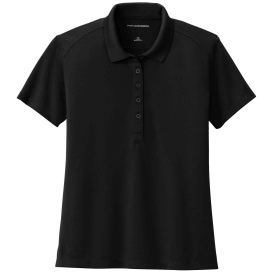 Port Authority LK240 Ladies Wearever Performance Pique Polo - Deep Black